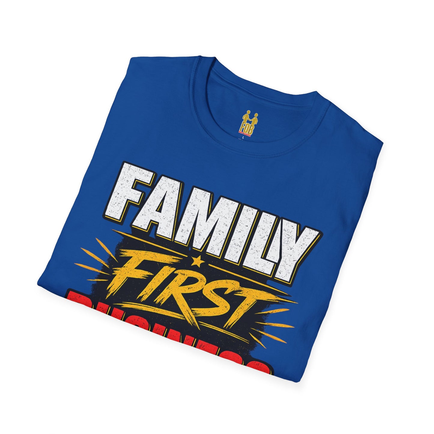 "Family First, Business Always" Motivational T-Shirt