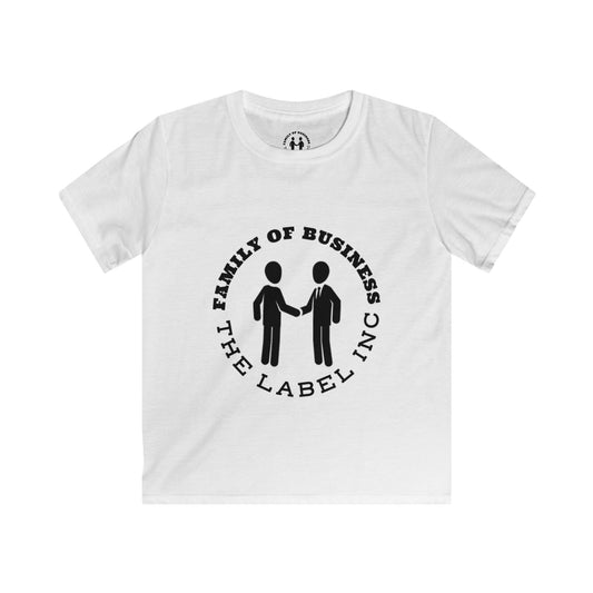 "Family of Business - The Label Inc." Kids T‑Shirt