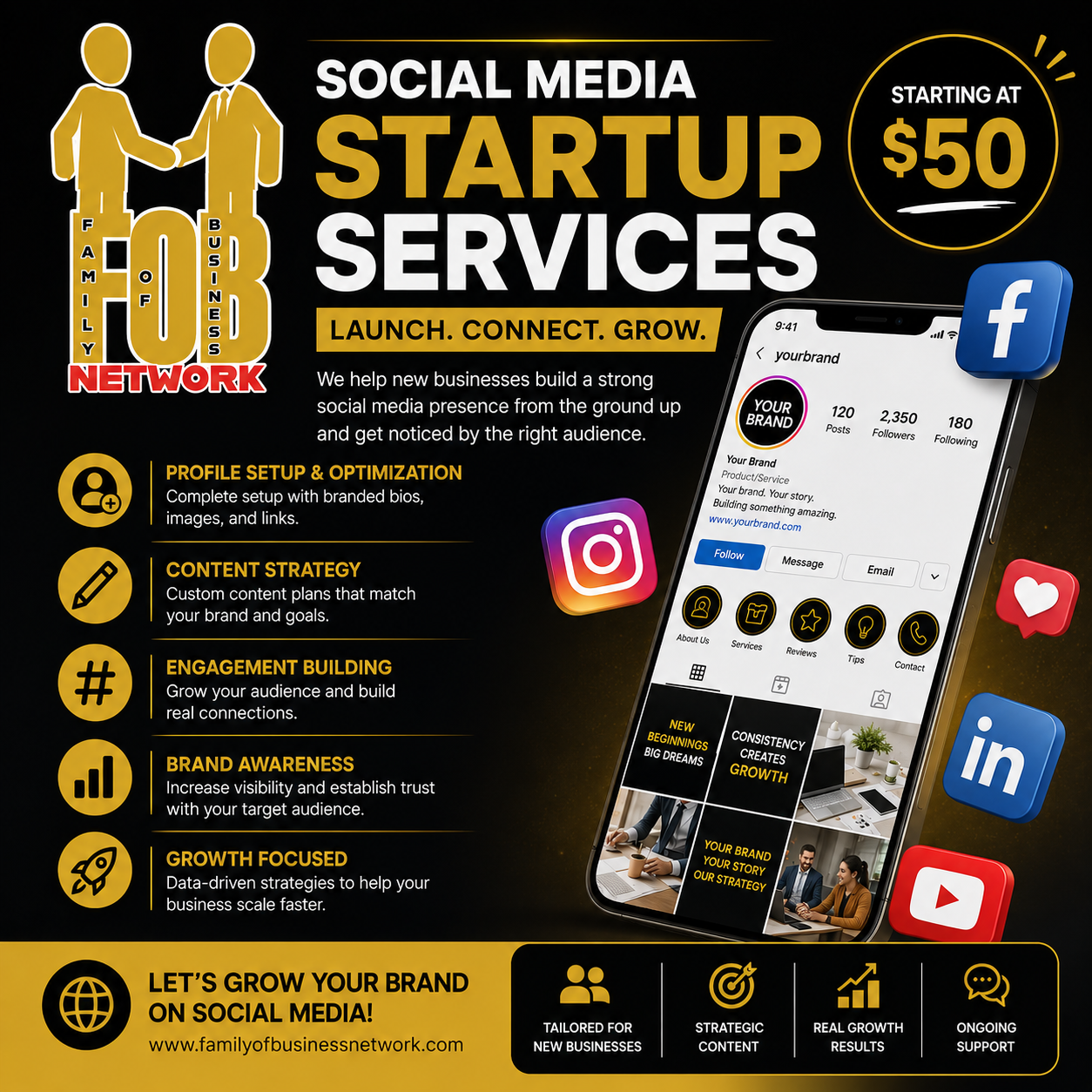 Social Media Startup