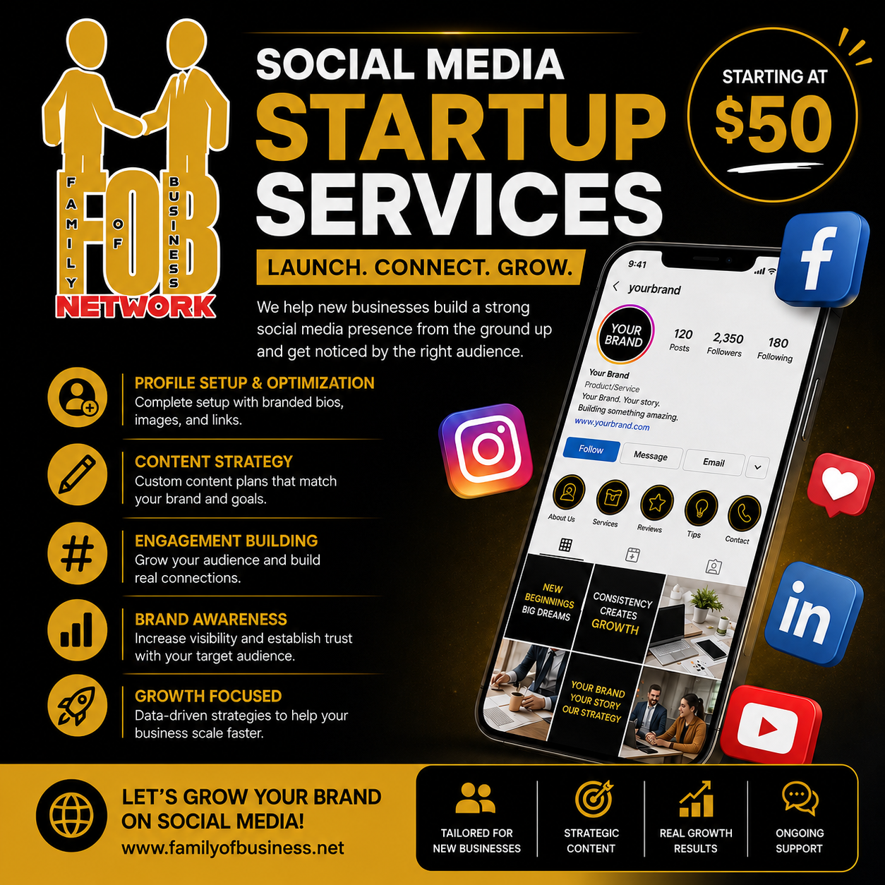 Social Media Startup