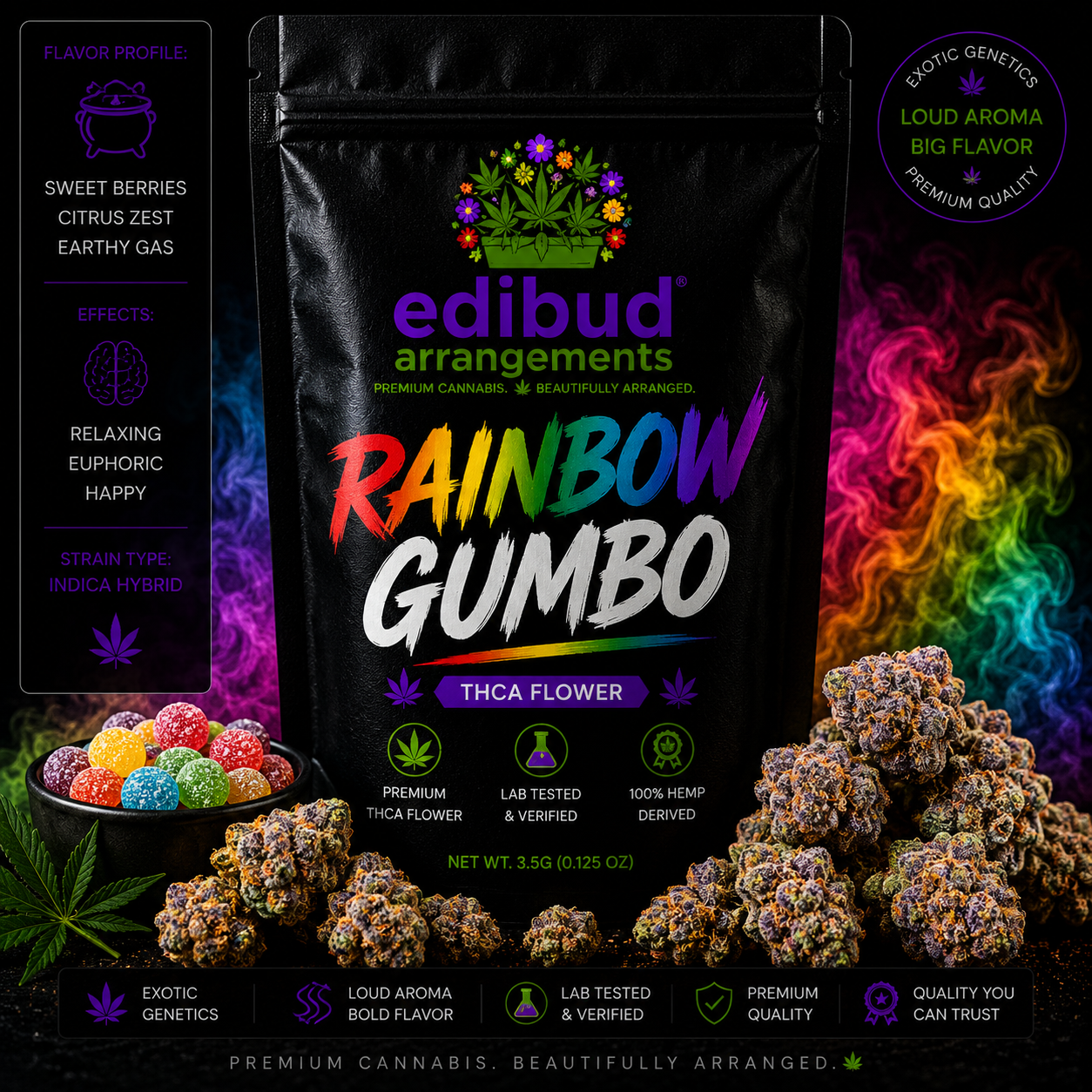 Rainbow Gumbo (7g)