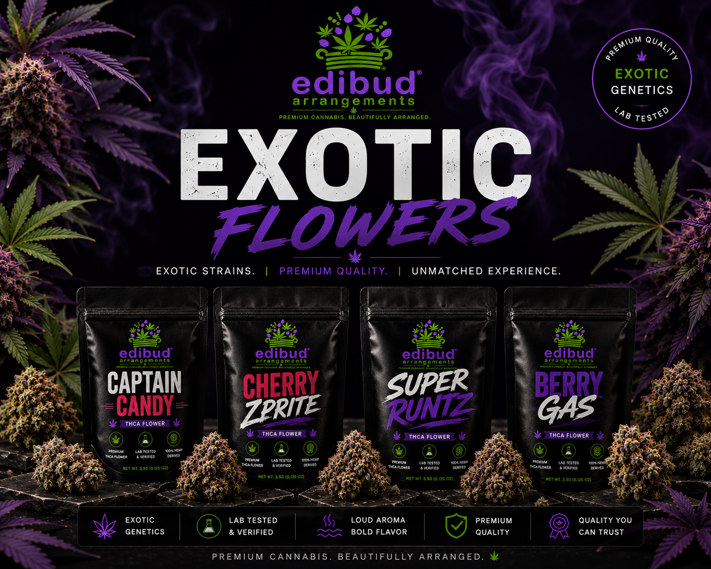 EXOTIC FLOWERS