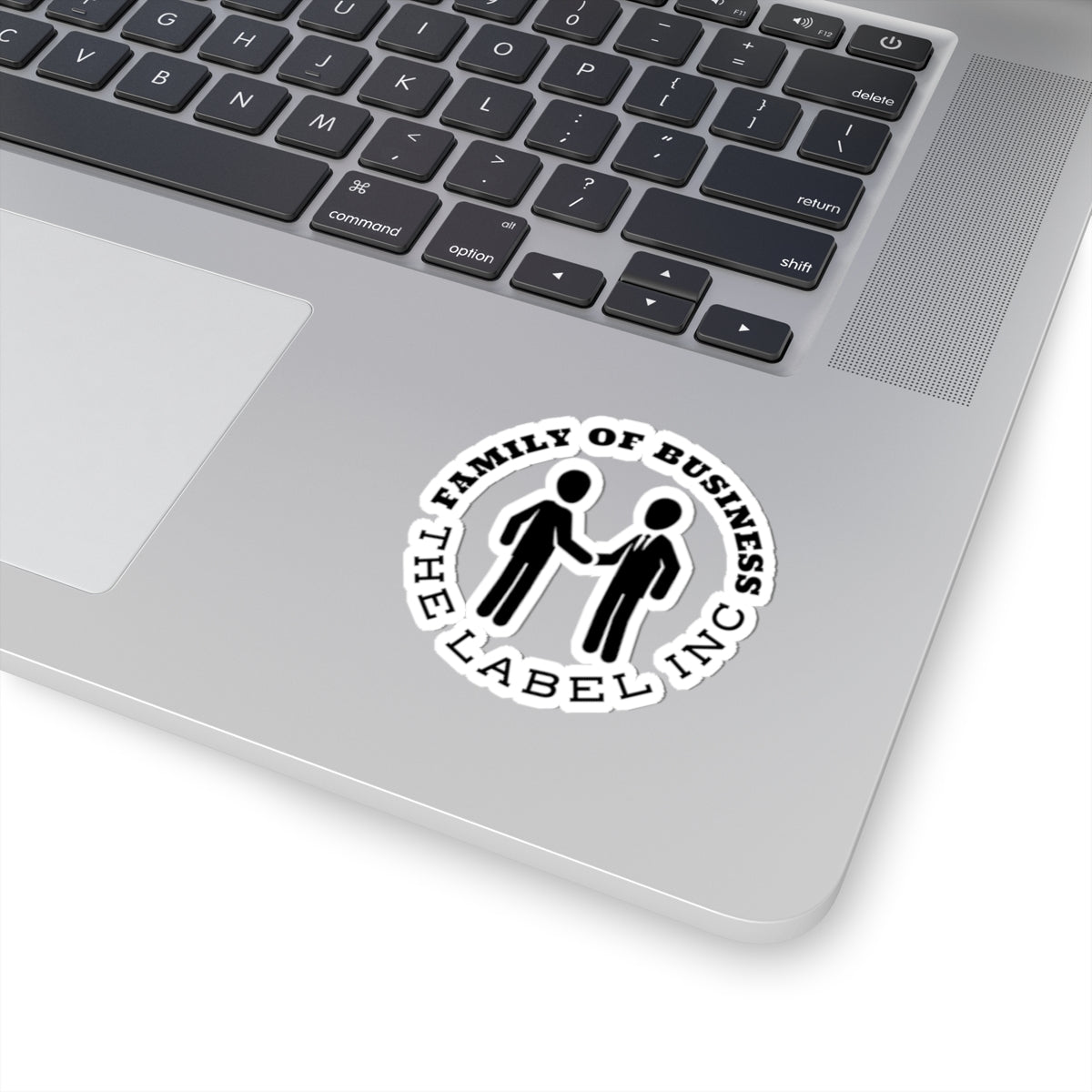“Family of Business - The Label Inc.” Kiss-Cut Sticker