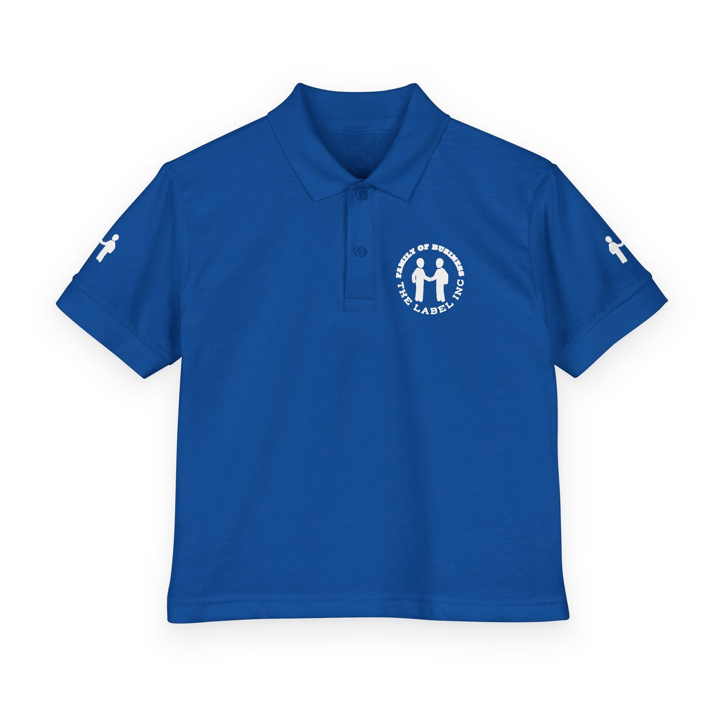 “Family of Business - The Label Inc.” Kids Polo Shirt