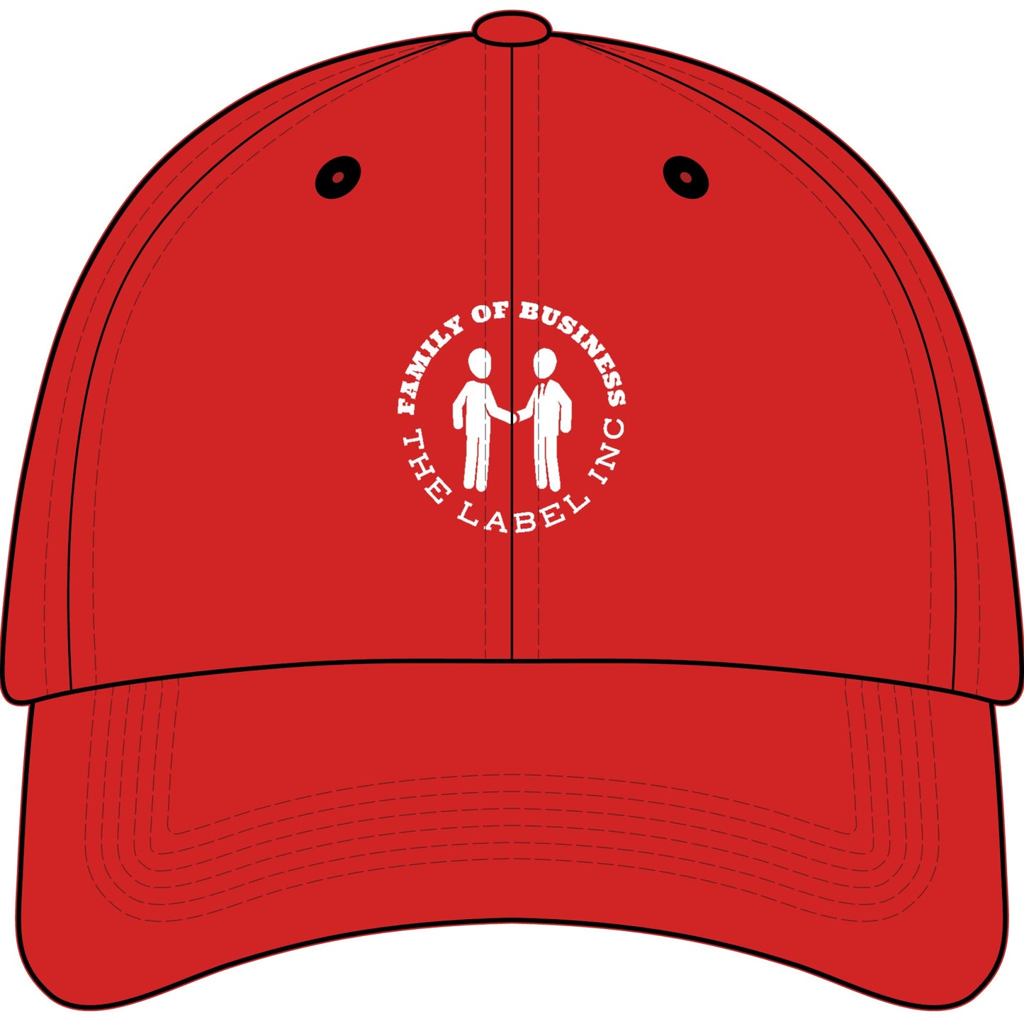 “Family of Business - The Label Inc.” Youth Embroidered Baseball Cap