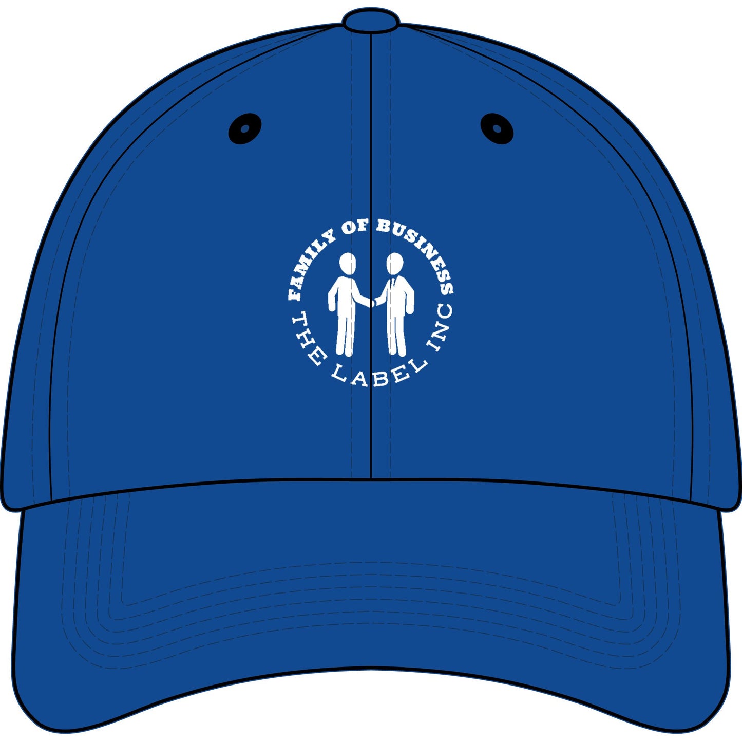 “Family of Business - The Label Inc.” Youth Embroidered Baseball Cap