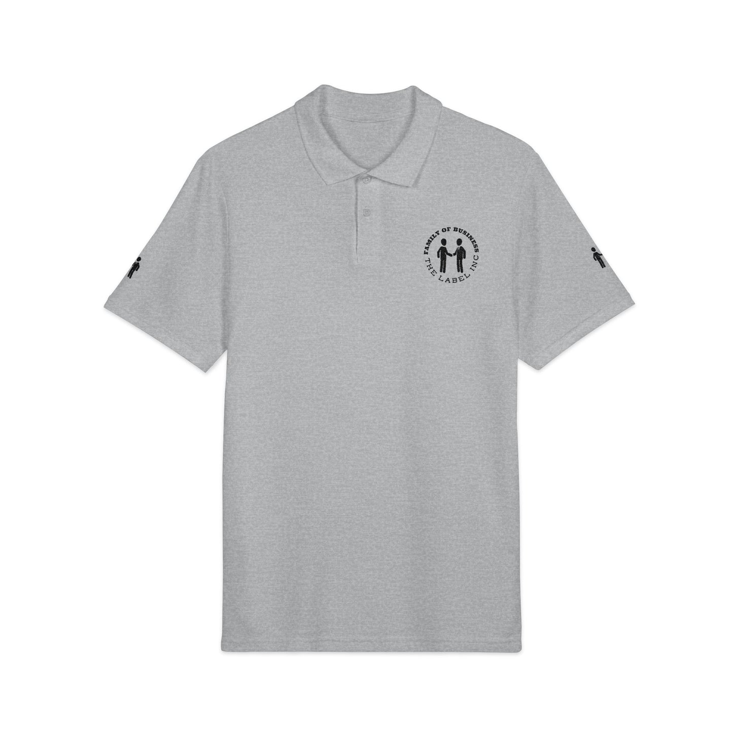 Embroidered “Family of Business - The Label Inc.” Polo Shirt