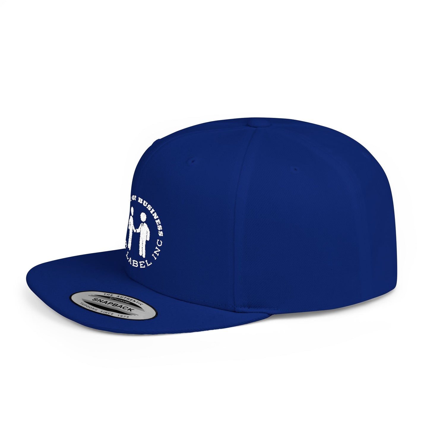 “Family of Business - The Label Inc.” Flat Bill Snapback Hat