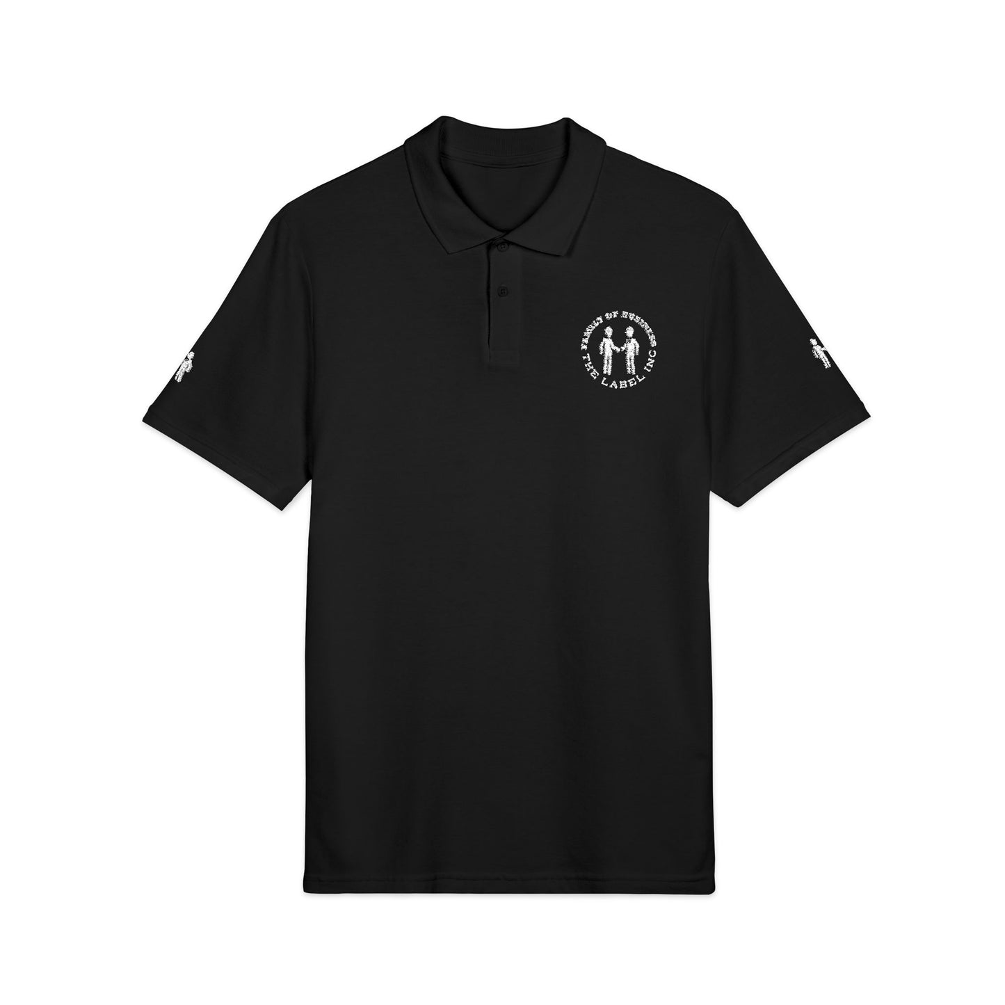 Embroidered “Family of Business - The Label Inc.” Polo Shirt