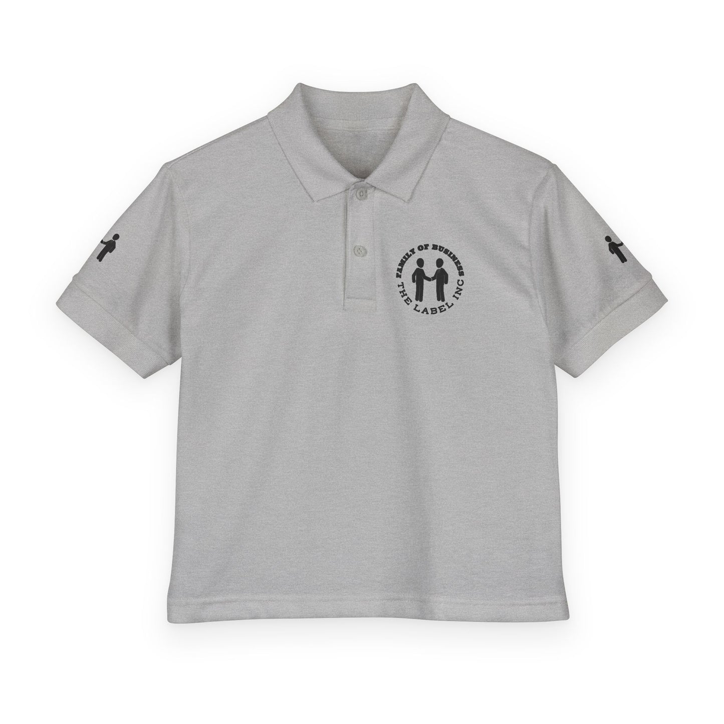 “Family of Business - The Label Inc.” Kids Polo Shirt