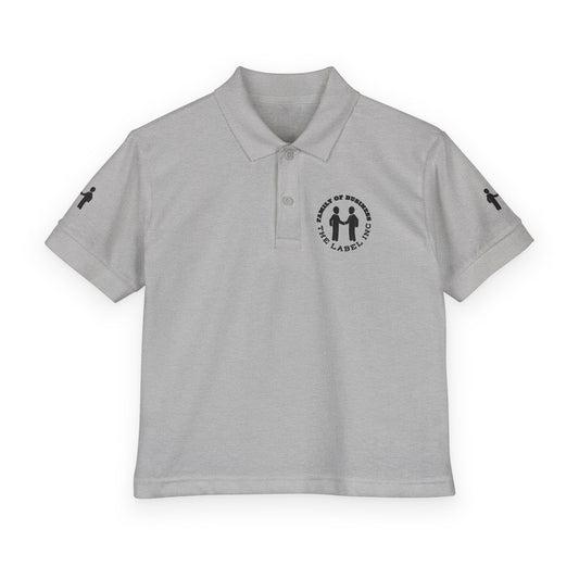 “Family of Business - The Label Inc.” Kids Polo Shirt