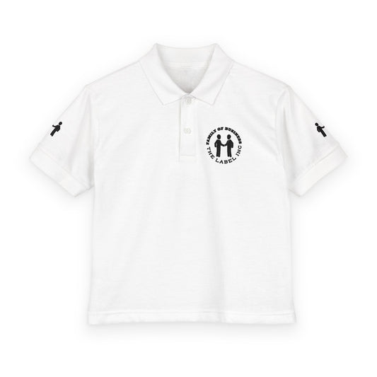 “Family of Business - The Label Inc.” Kids Polo Shirt