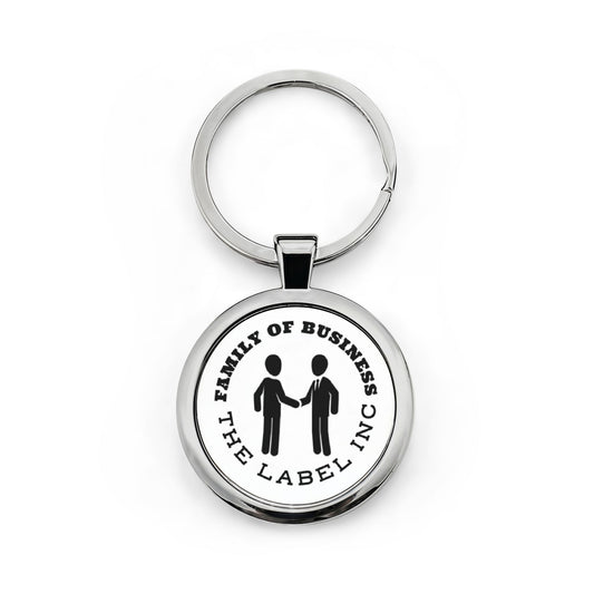 “Family of Business - The Label Inc.” Keyring