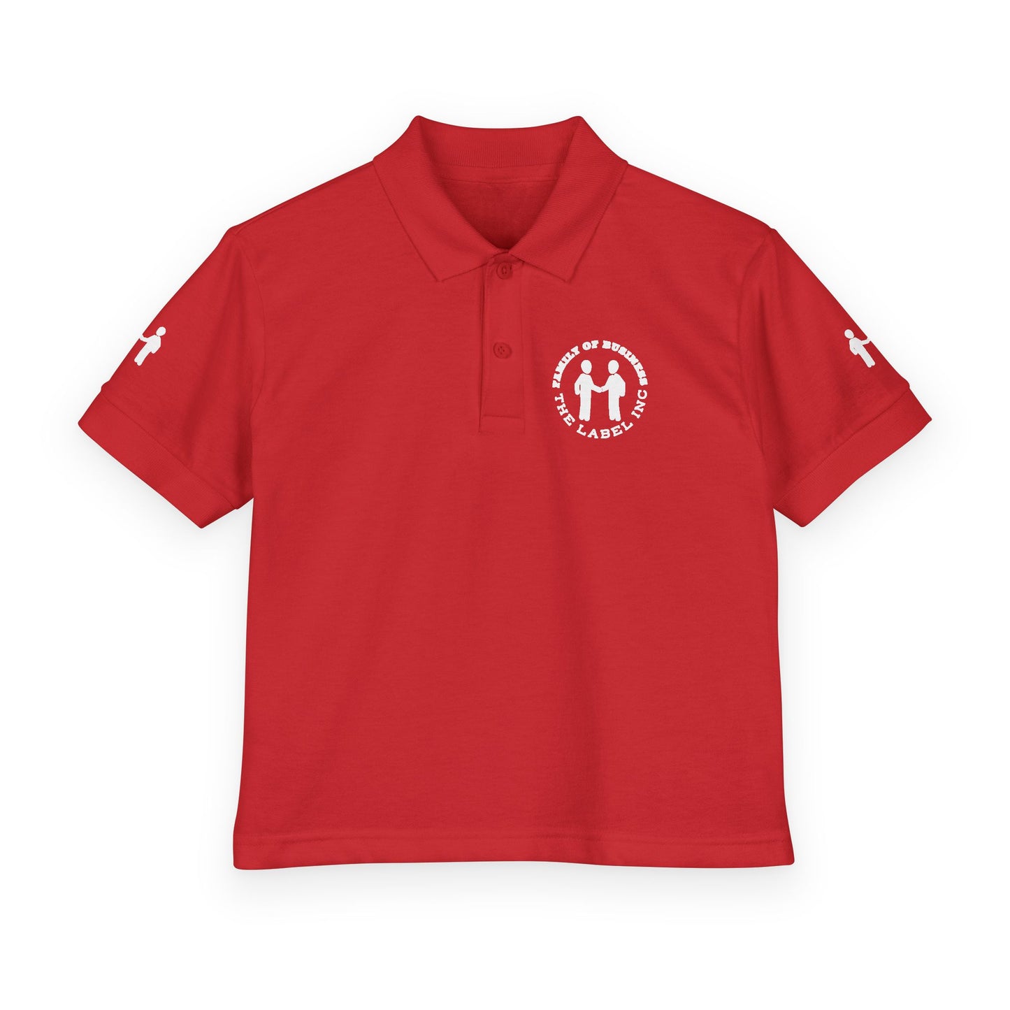 “Family of Business - The Label Inc.” Kids Polo Shirt
