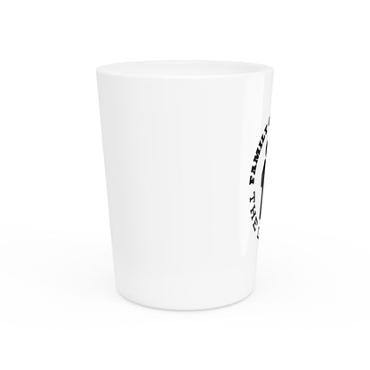 “Family of Business - The Label Inc.” Shot Glass