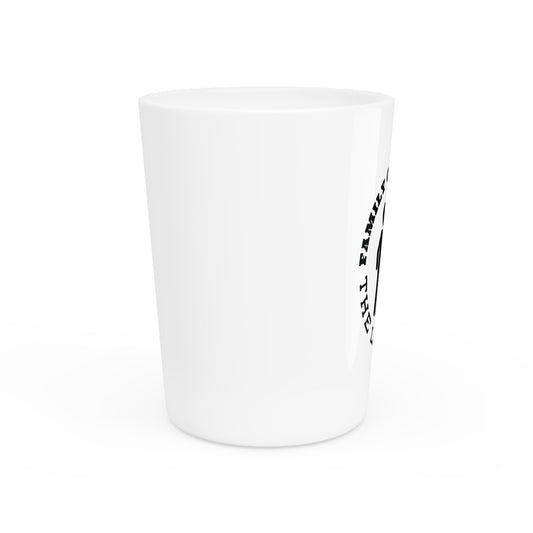 “Family of Business - The Label Inc.” Shot Glass