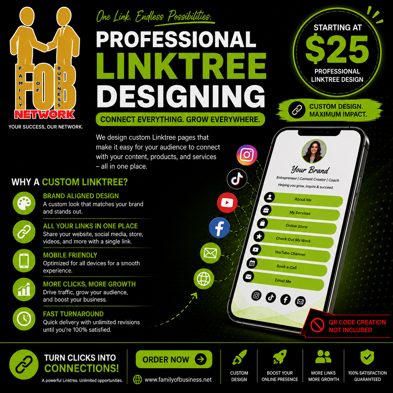 Linktree Designing