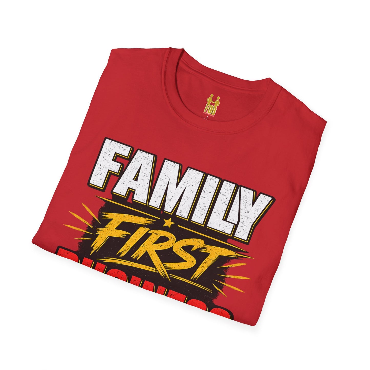 "Family First, Business Always" Motivational T-Shirt