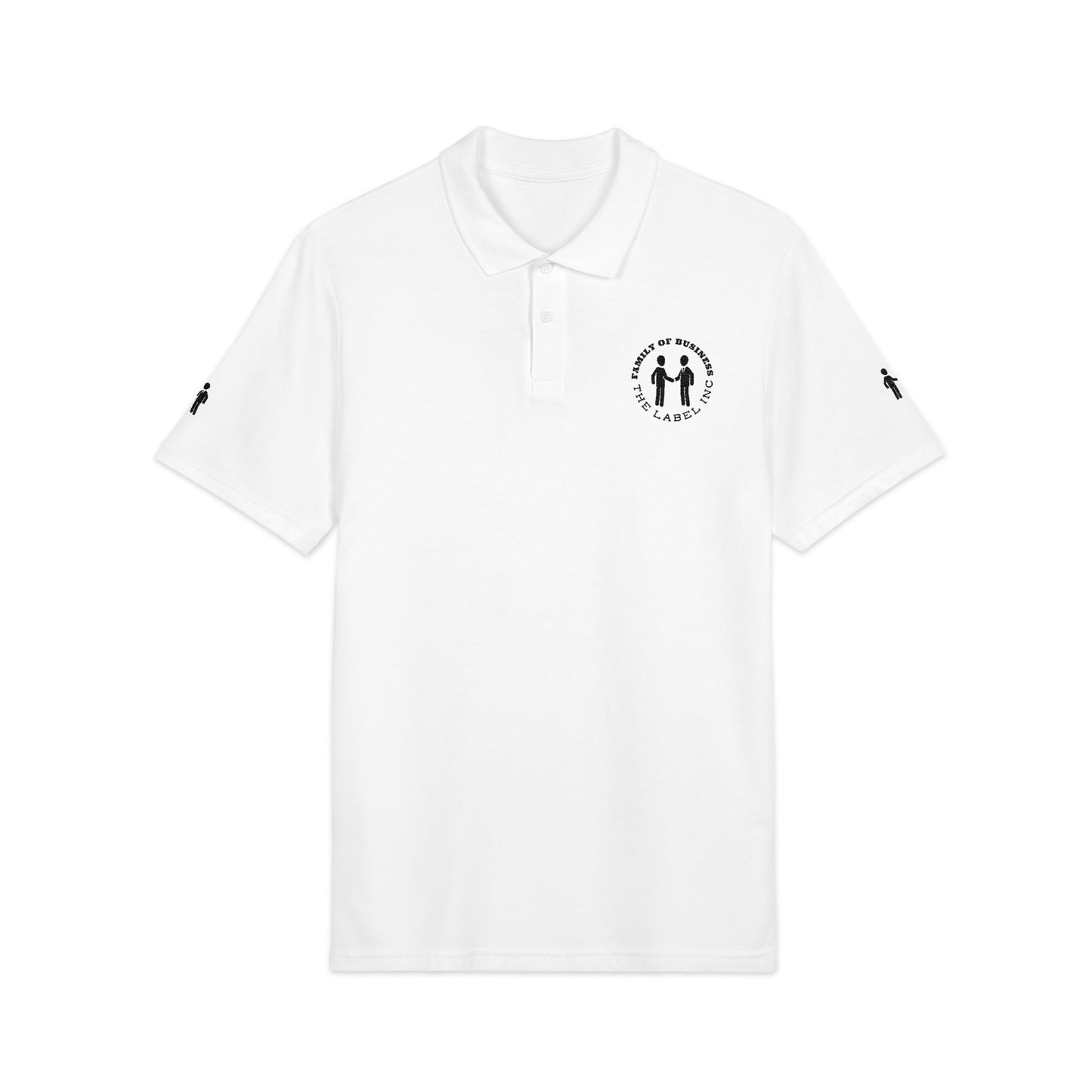Embroidered “Family of Business - The Label Inc.” Polo Shirt