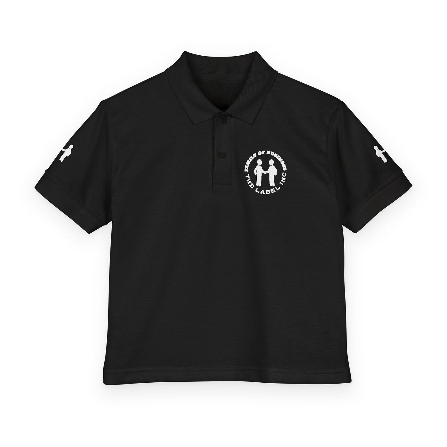 “Family of Business - The Label Inc.” Kids Polo Shirt