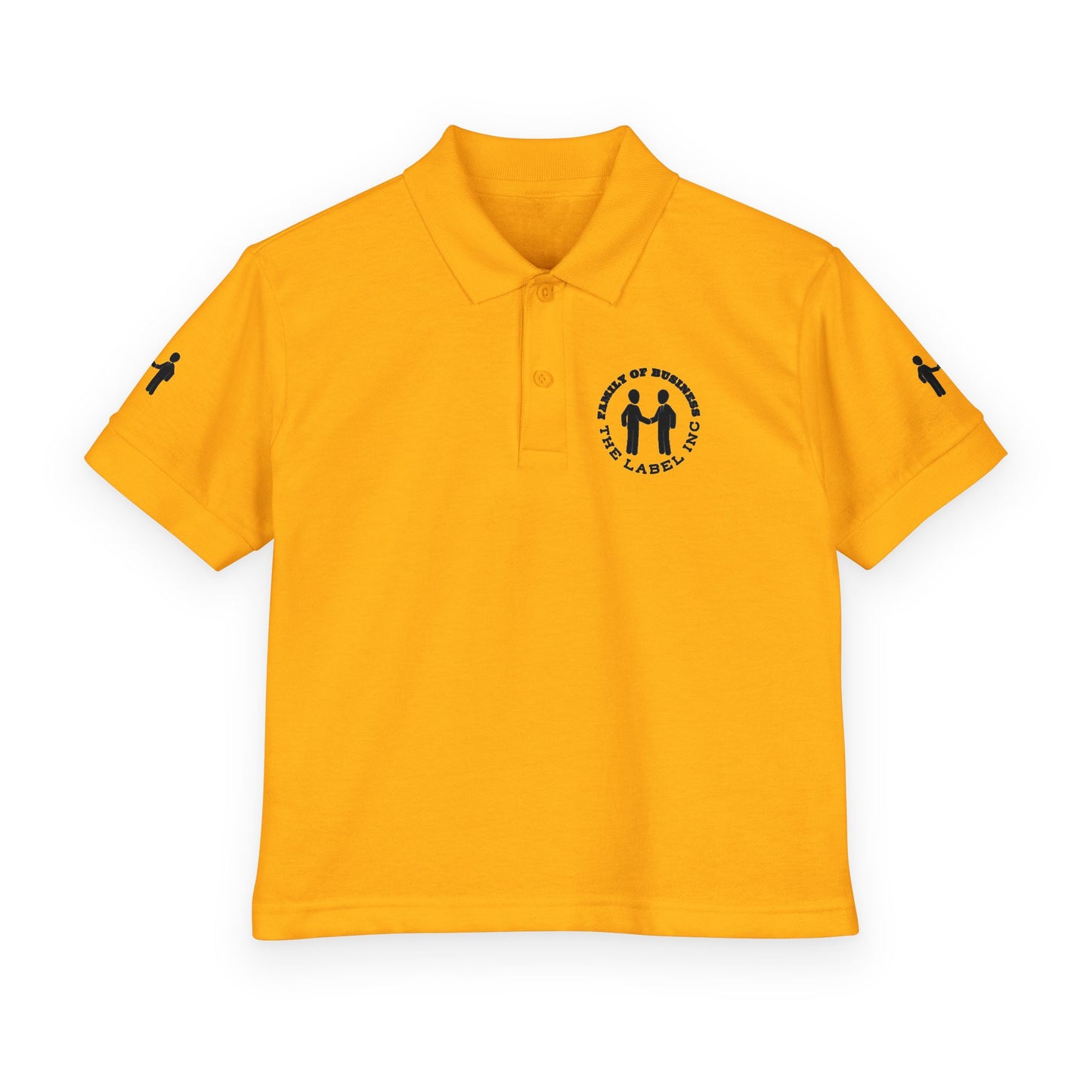“Family of Business - The Label Inc.” Kids Polo Shirt