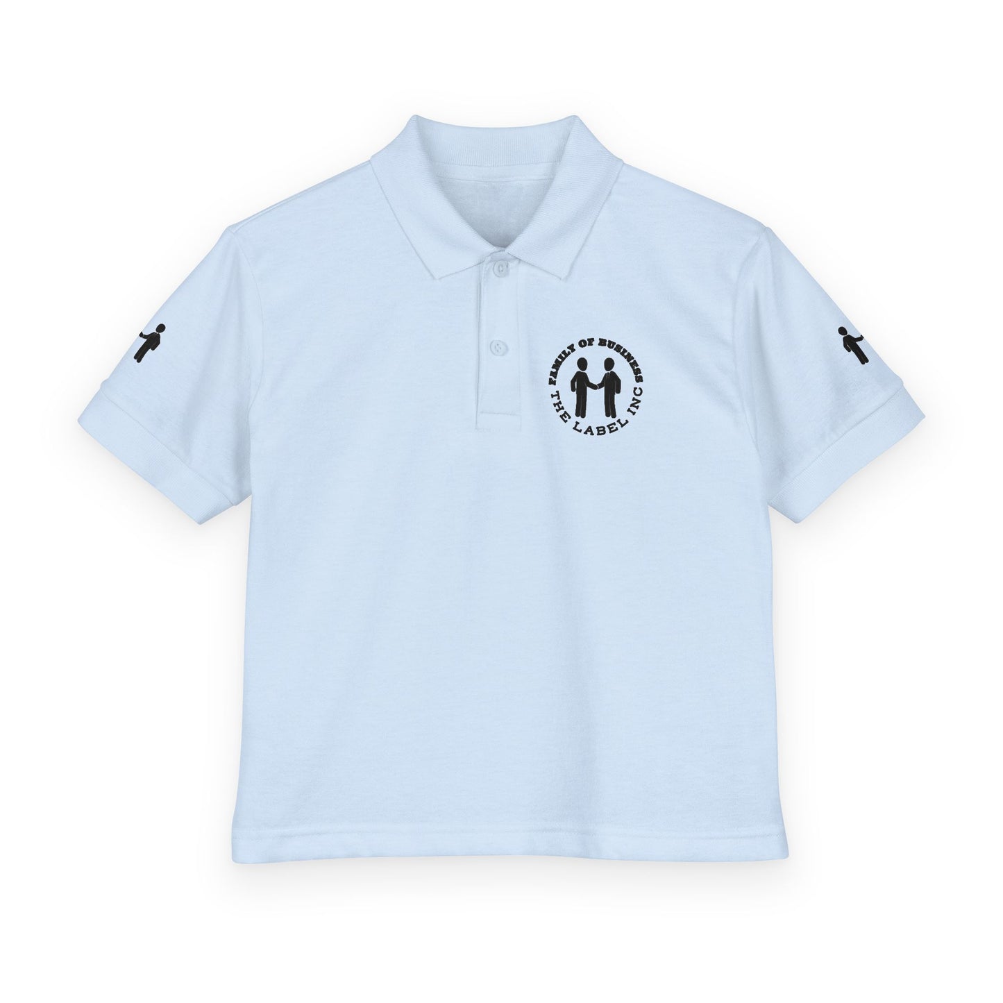“Family of Business - The Label Inc.” Kids Polo Shirt