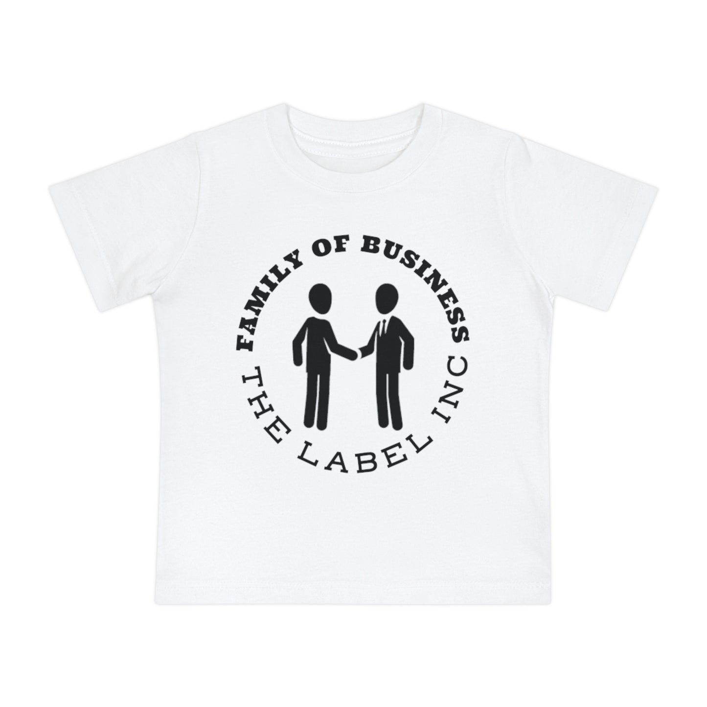 “Family of Business – The Label Inc.” Baby T-Shirt