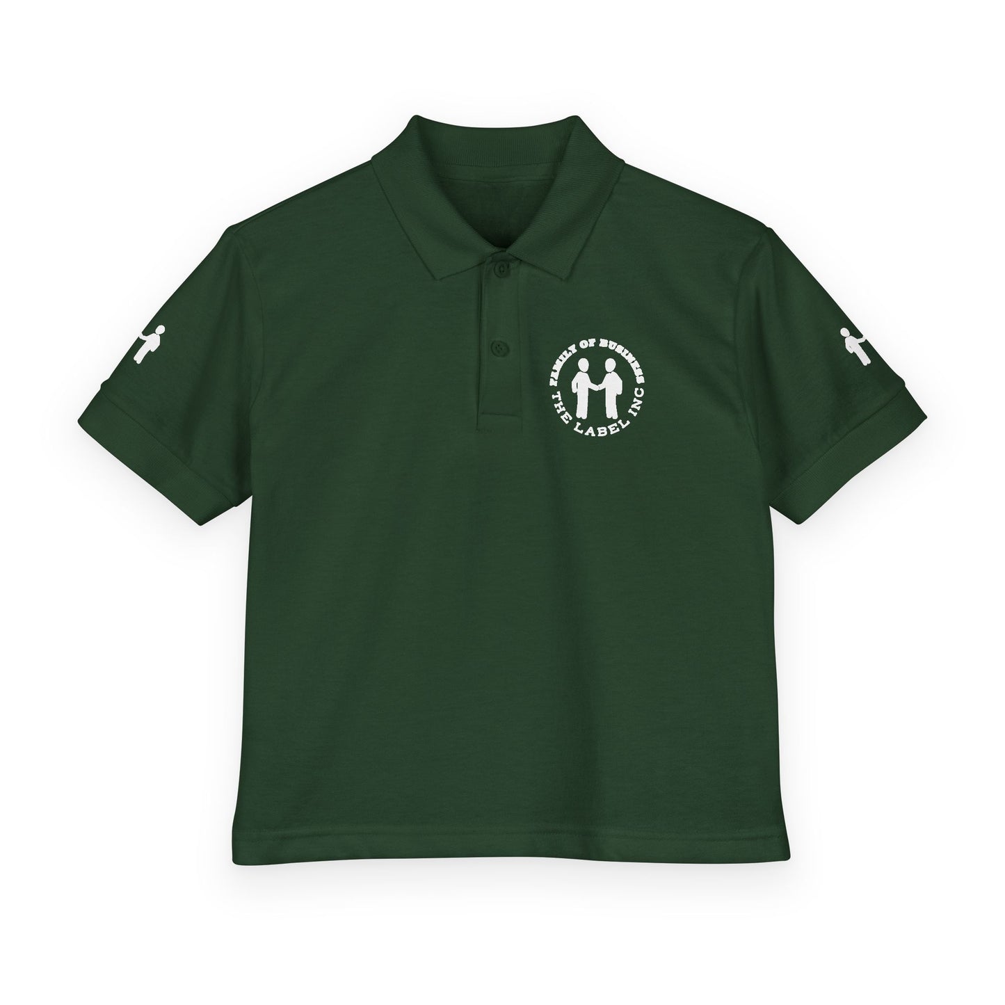 “Family of Business - The Label Inc.” Kids Polo Shirt