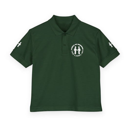 “Family of Business - The Label Inc.” Kids Polo Shirt