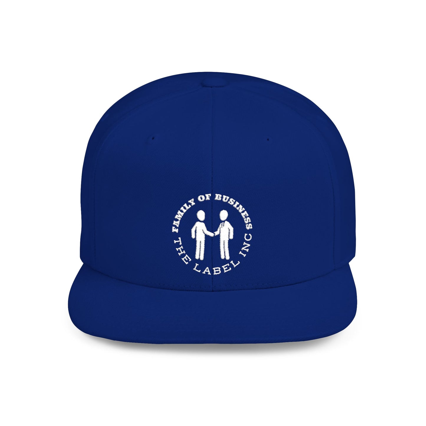 “Family of Business - The Label Inc.” Flat Bill Snapback Hat
