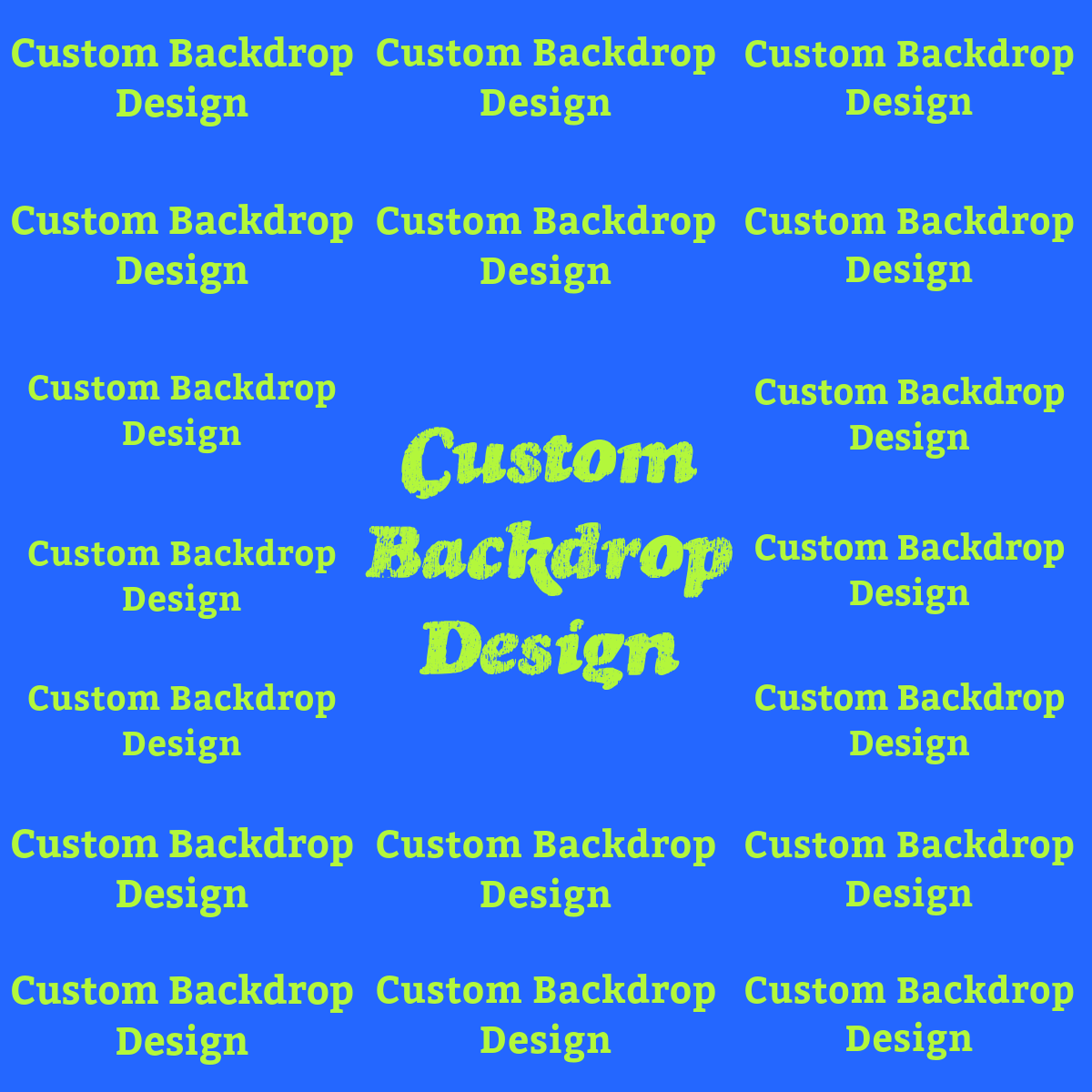 Backdrop Designing