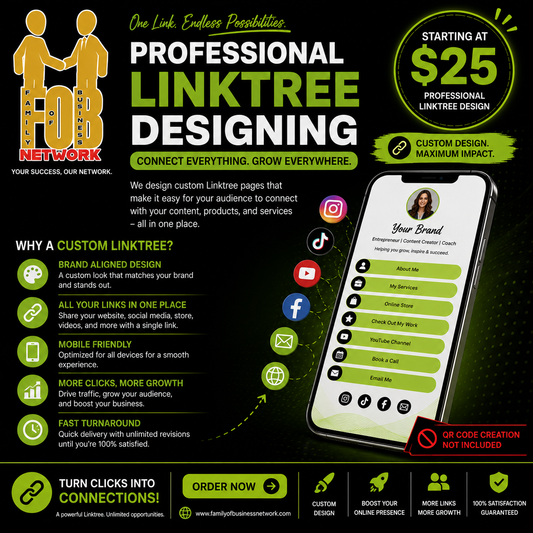 Linktree Designing
