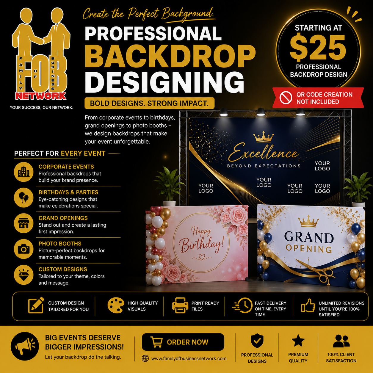 Backdrop Designing
