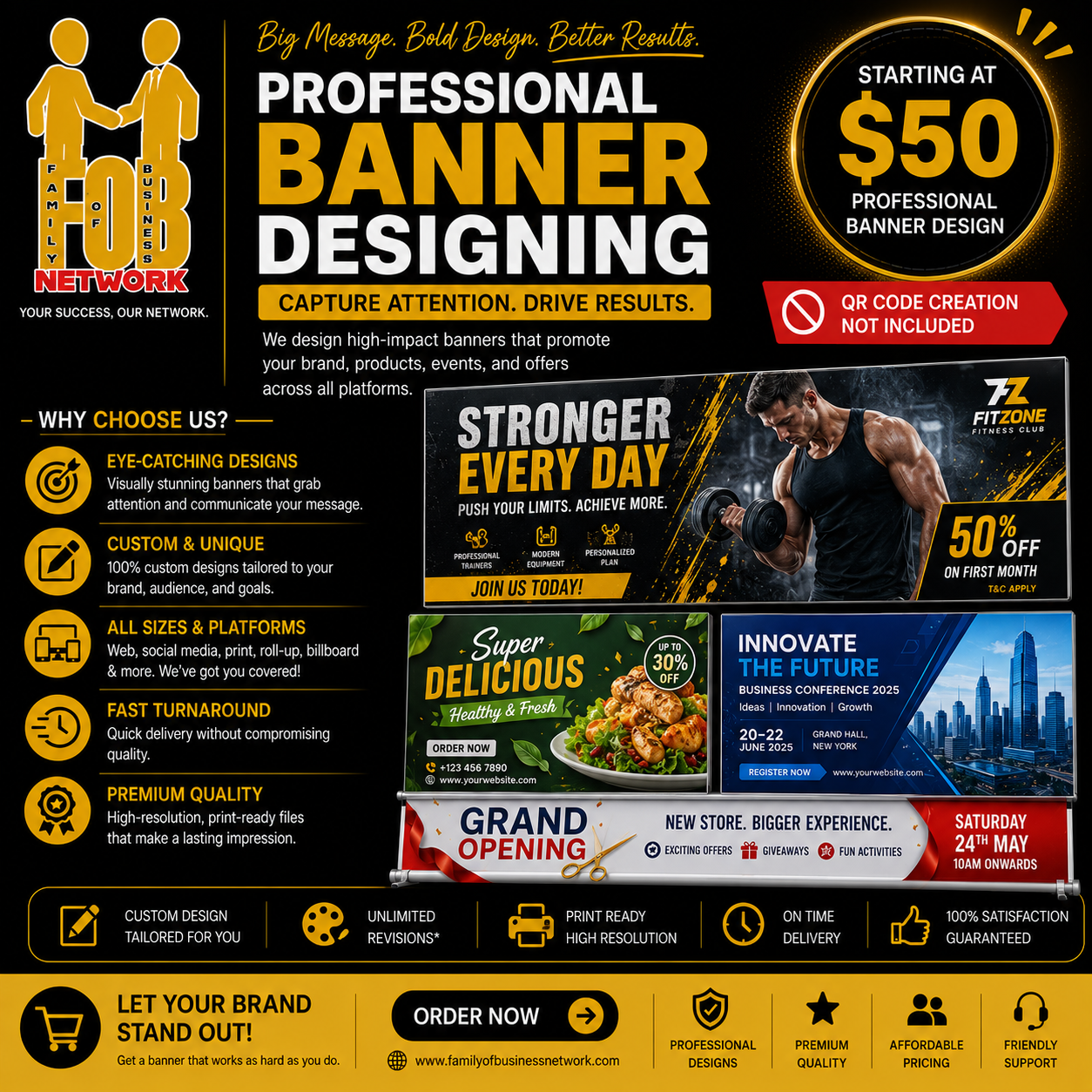 Banner Designing