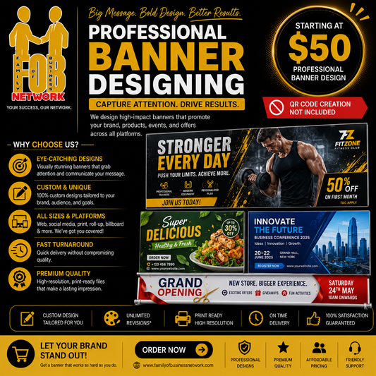 Banner Designing