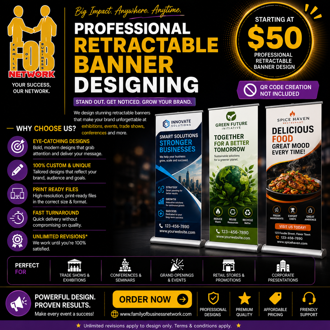 Retractable Banner Designing