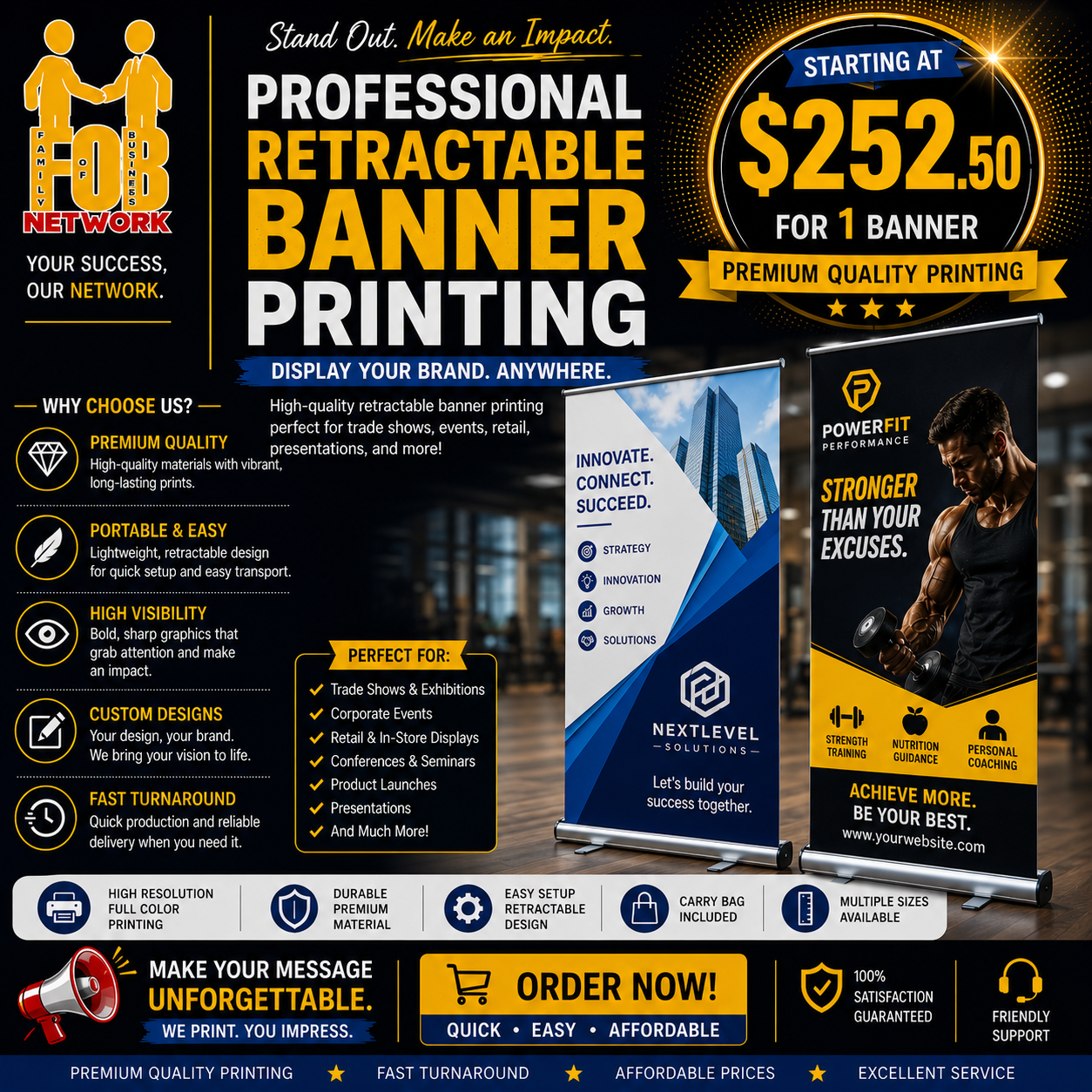 Retractable Banner Printing