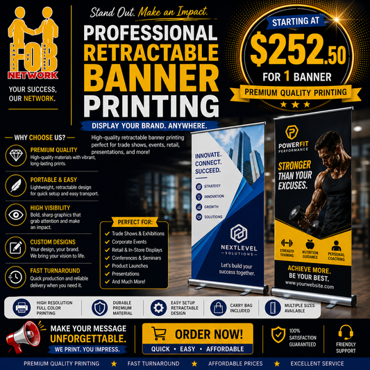 Retractable Banner Printing