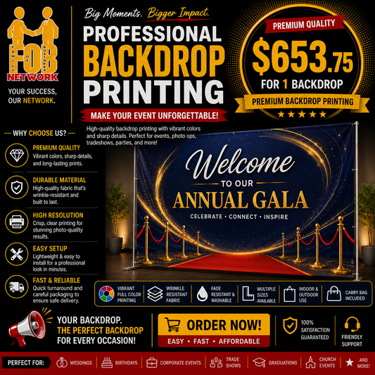 Backdrop Printing