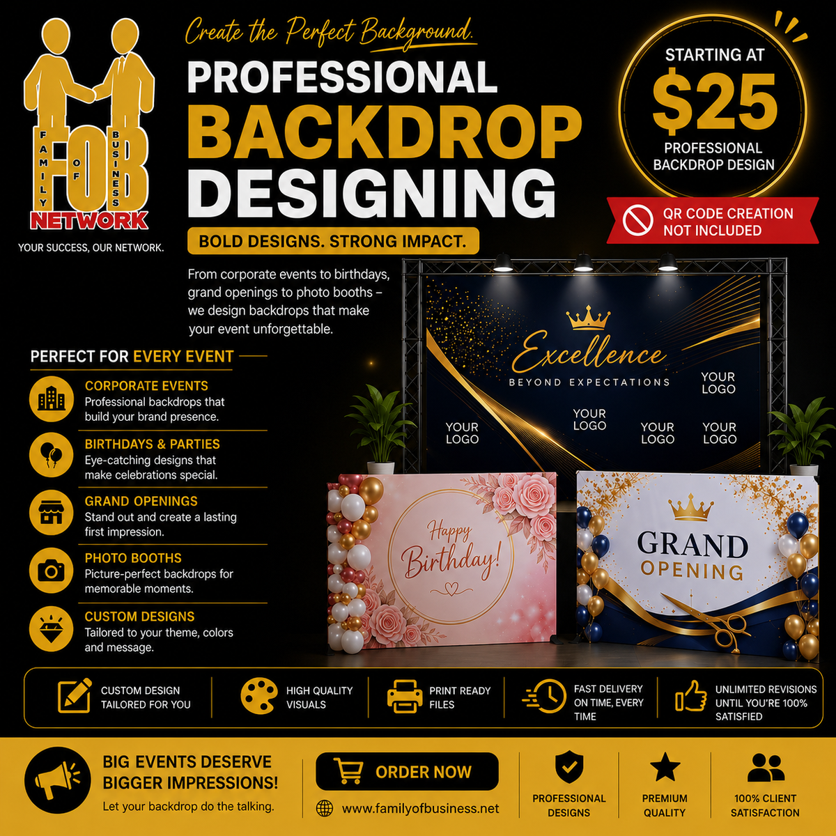 Backdrop Designing