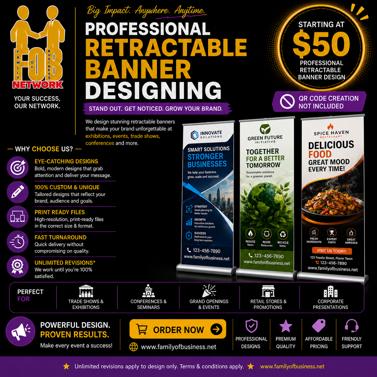 Retractable Banner Designing