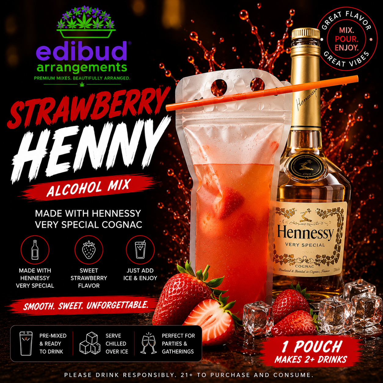 Strawberry Henny Mix