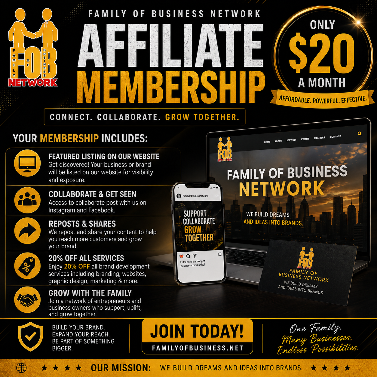 Affiliate Membership