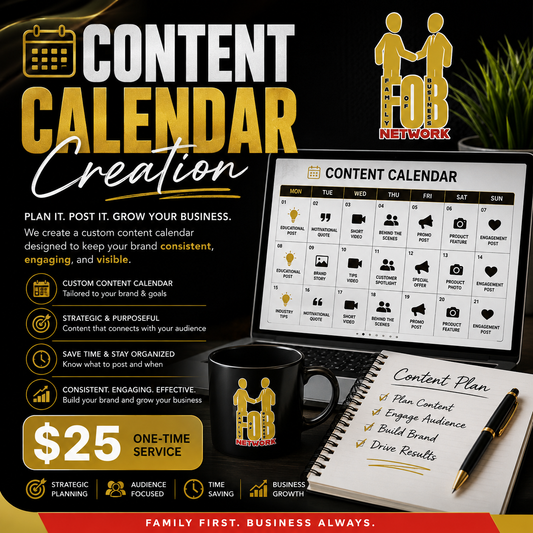 Content Calendar Creation