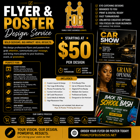 Flyer & Poster Designing