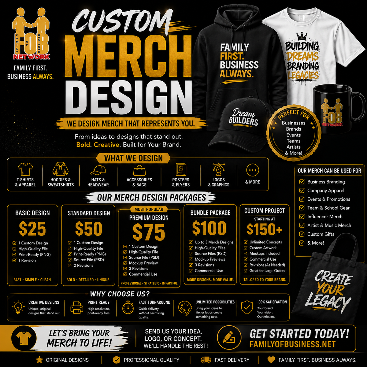 Custom Merch Design