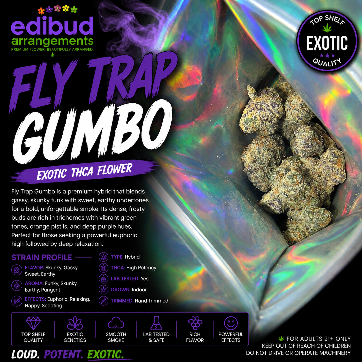 Fly Trap Gumbo (3.5g)