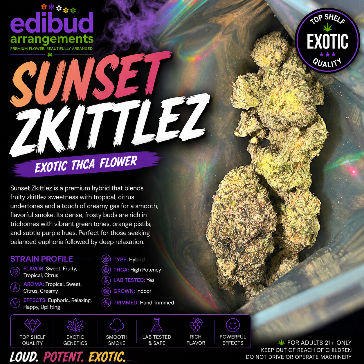 Sunset Zkittlez (3.5g)